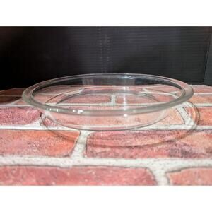 Pyrex Pie Baking Plate Clear Round Originals #209 9” Inches Vintage 23cm